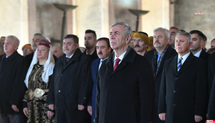 MANSUR YAVAŞ ATATÜRK ANKARAYA GELİŞİ KUTLAMASI